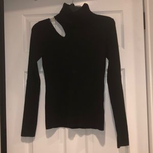 Black sweater from Boston Proper